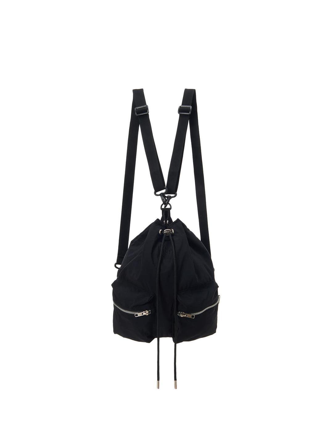 투웨이 미니 스트링 백팩 BLACK
