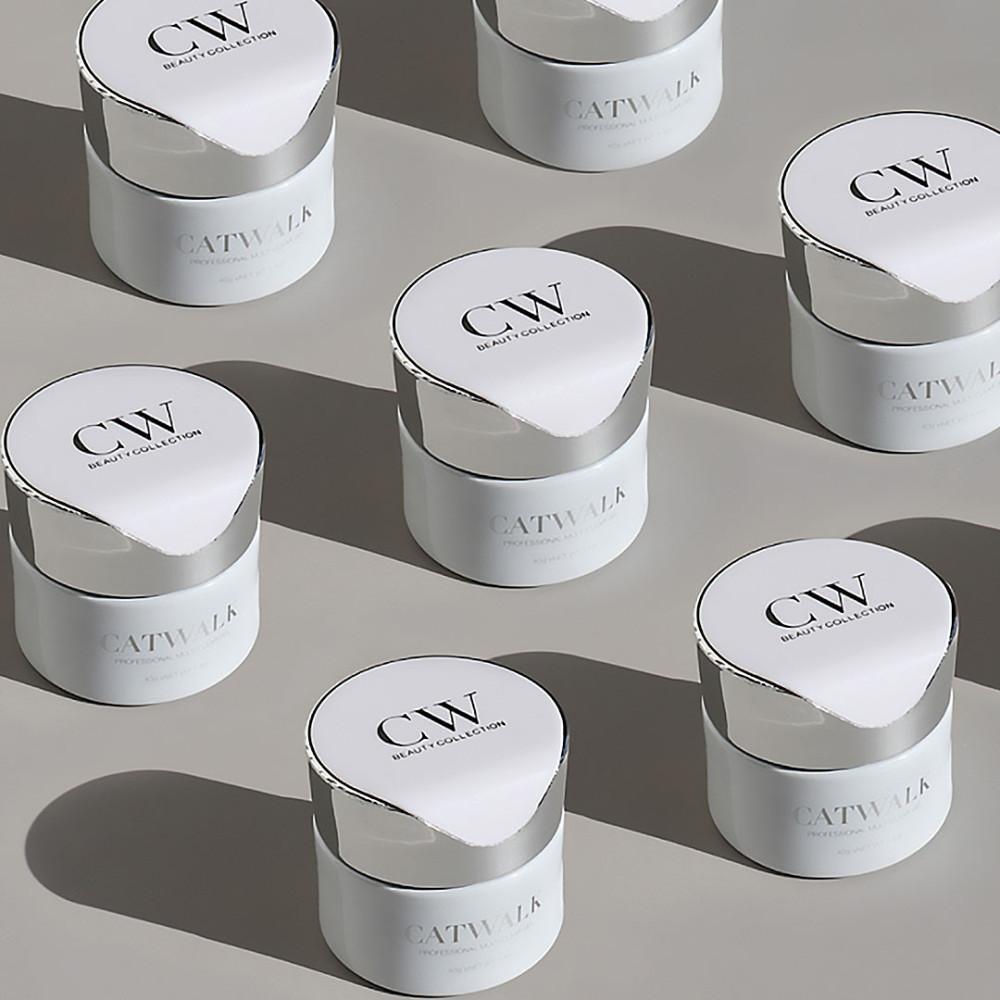 캣워크 대용량 클리어젤 오버레이손톱연장젤 40g 멀티클리어 통젤