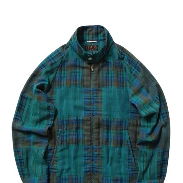 BEAMS PLUS 2way zip up blouson
