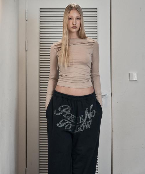 Lisa Drape Top (Pink Beige)