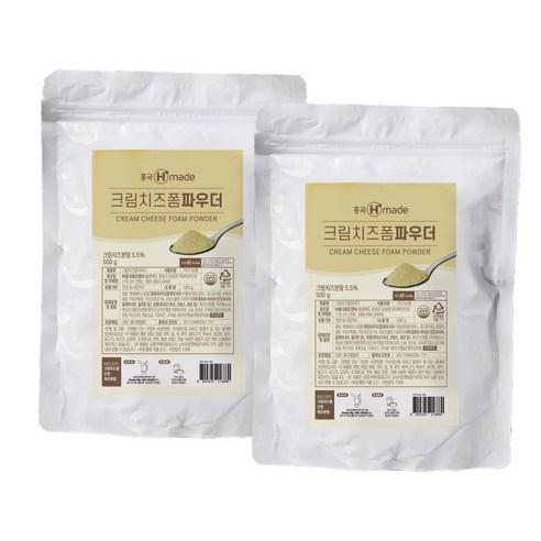 흥국 크림치즈폼 파우더 500g 2개세트, 500g, 1개입, 2개 - 크림치즈 | 쿠팡