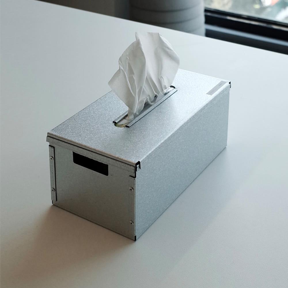 SANRO 산로 금속 쇠테리어 인더스트리얼 빈티지 곽티슈케이스