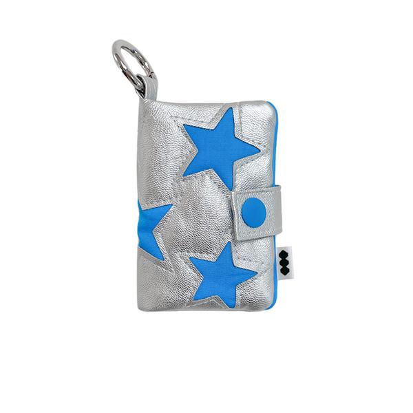 Lucky Card Book (cyan/silver)