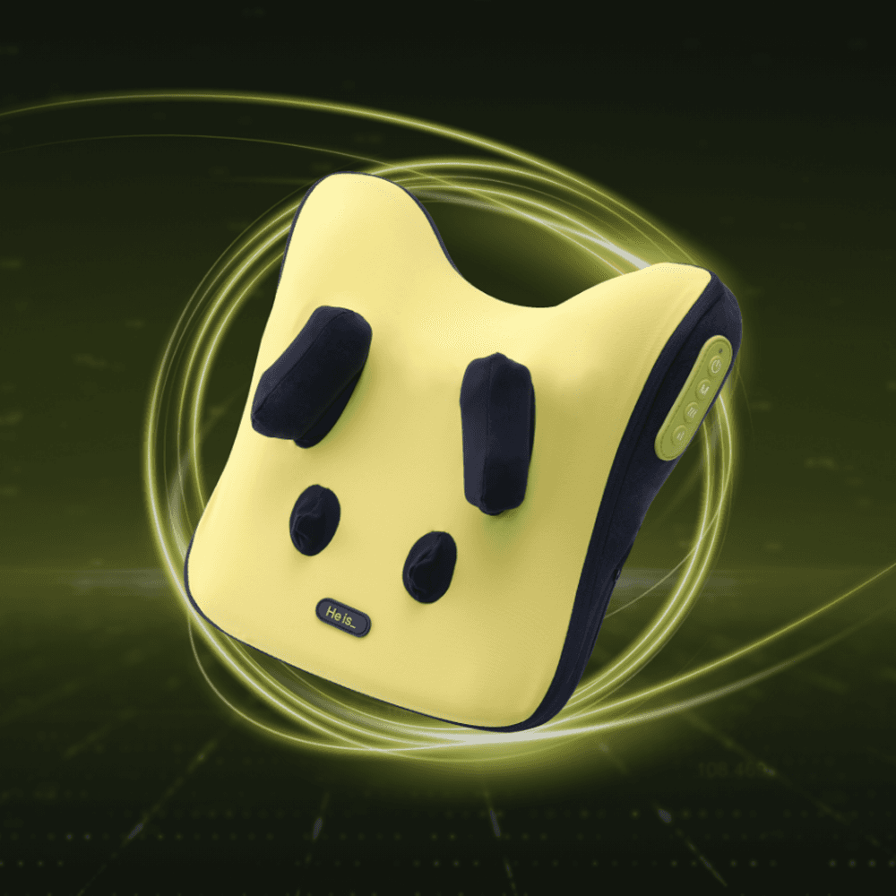 넥숄더 필로우 목어깨 교정 마사지기