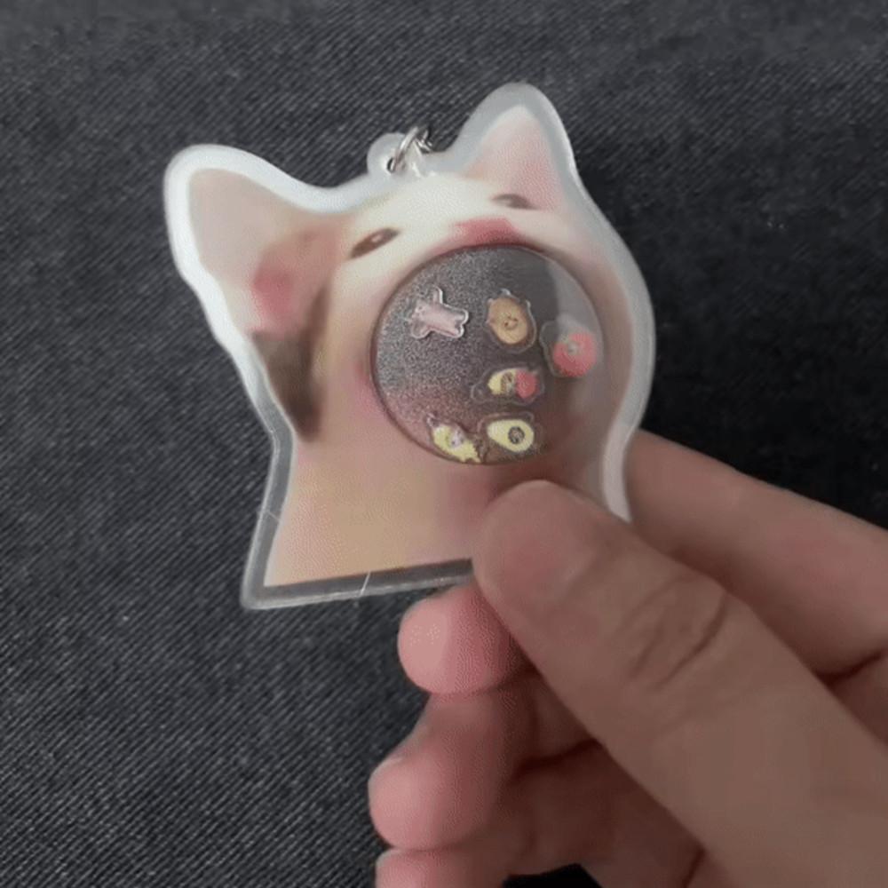 팝캣 안에 바나나캣 키링 / 팝캣 키링 / 바나나캣 키링 / 하품캣 / 해피캣