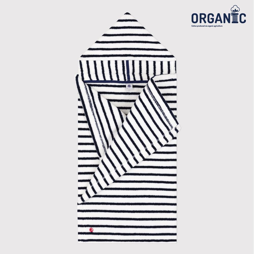 [23FW] 베이비 쁘띠바또 스트라이프 배스 케이프