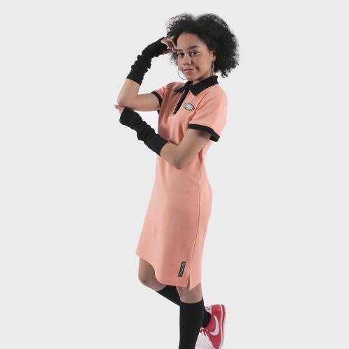 로고와펜 피케원피스 (코랄 핑크)