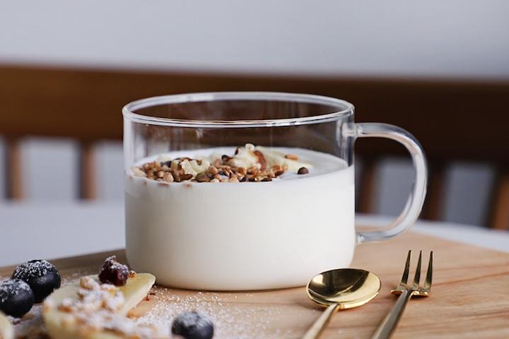 [5% 쿠폰][리퍼]  브레나 와이드 내열유리 시리얼머그 500ml