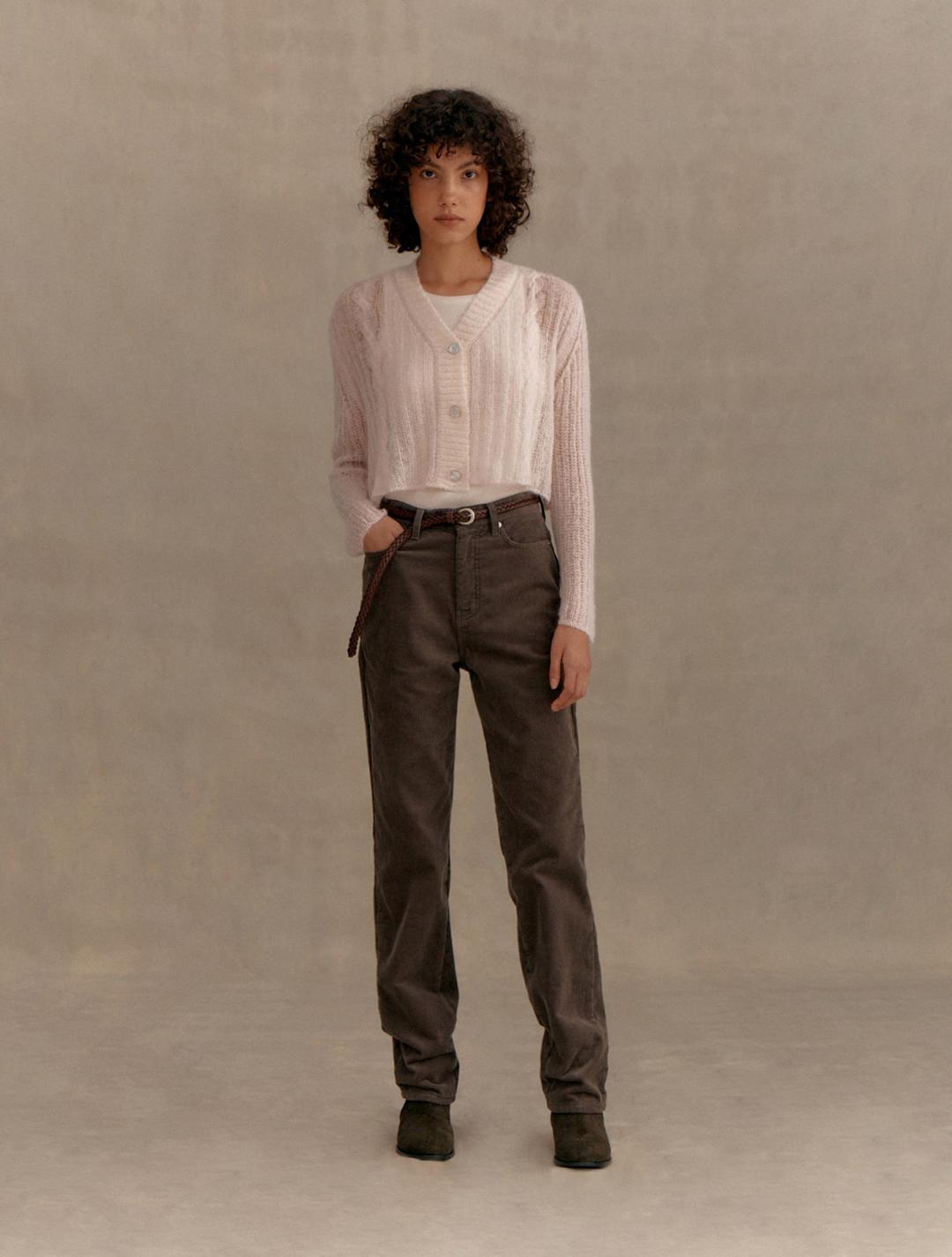 PVIL Fleece Corduroy Pants(Khaki)