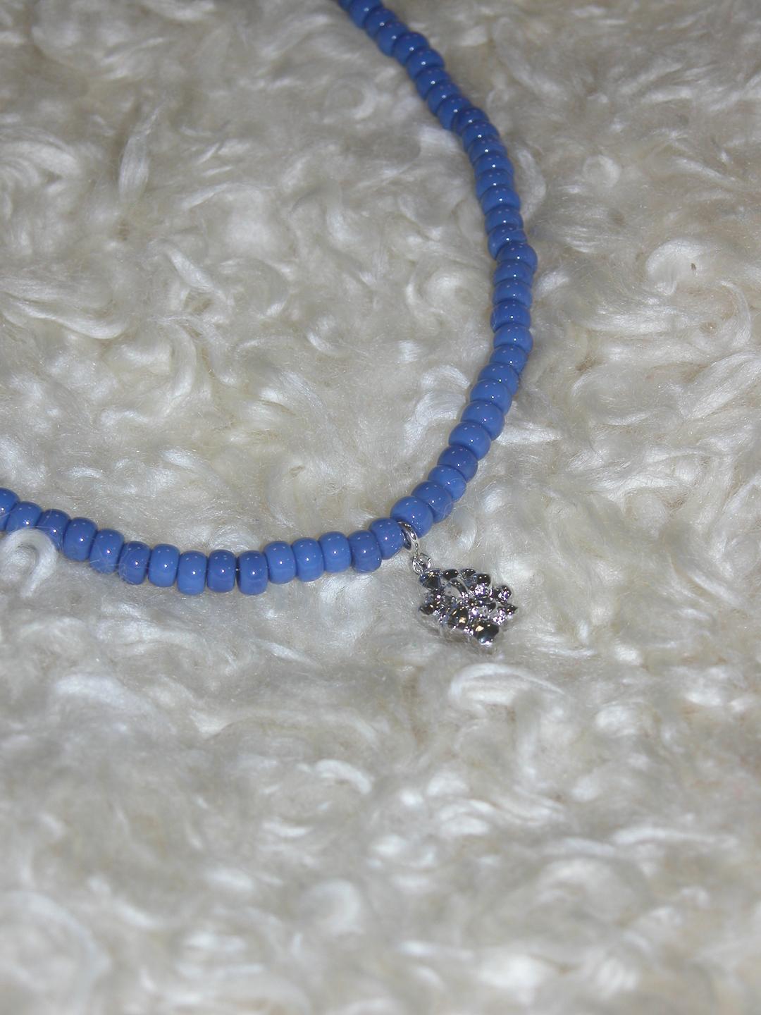 Coral Blue Necklace