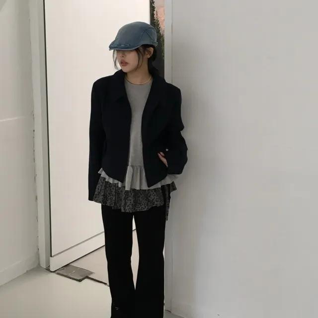 (2 color) 마카롱 빈티지 울 자켓