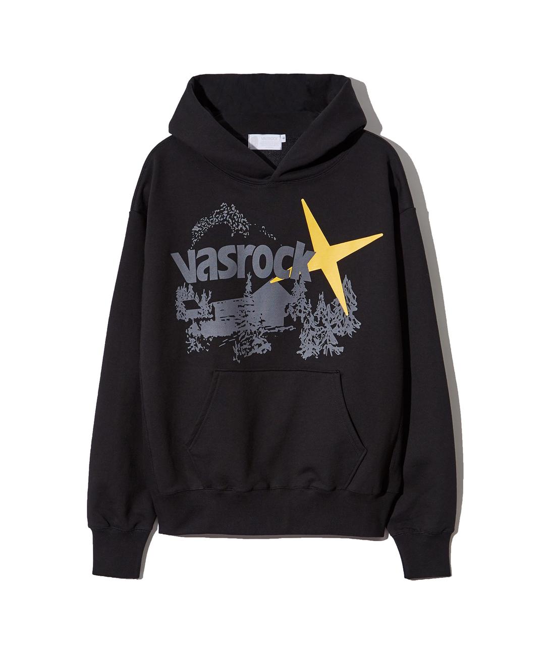 Mountain Cabin Hoodie Black