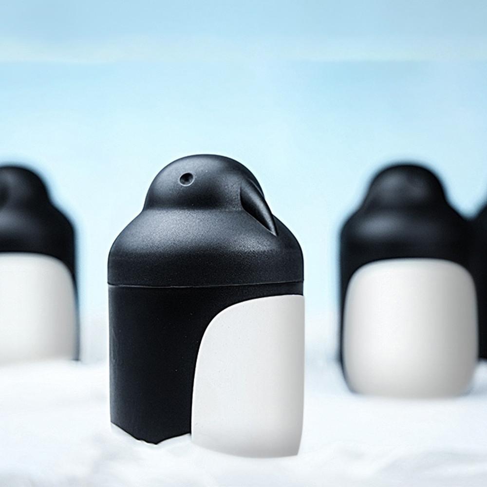 퀄리 펭귄 화장솜 면봉 케이스 다용도 미니 컨테이너