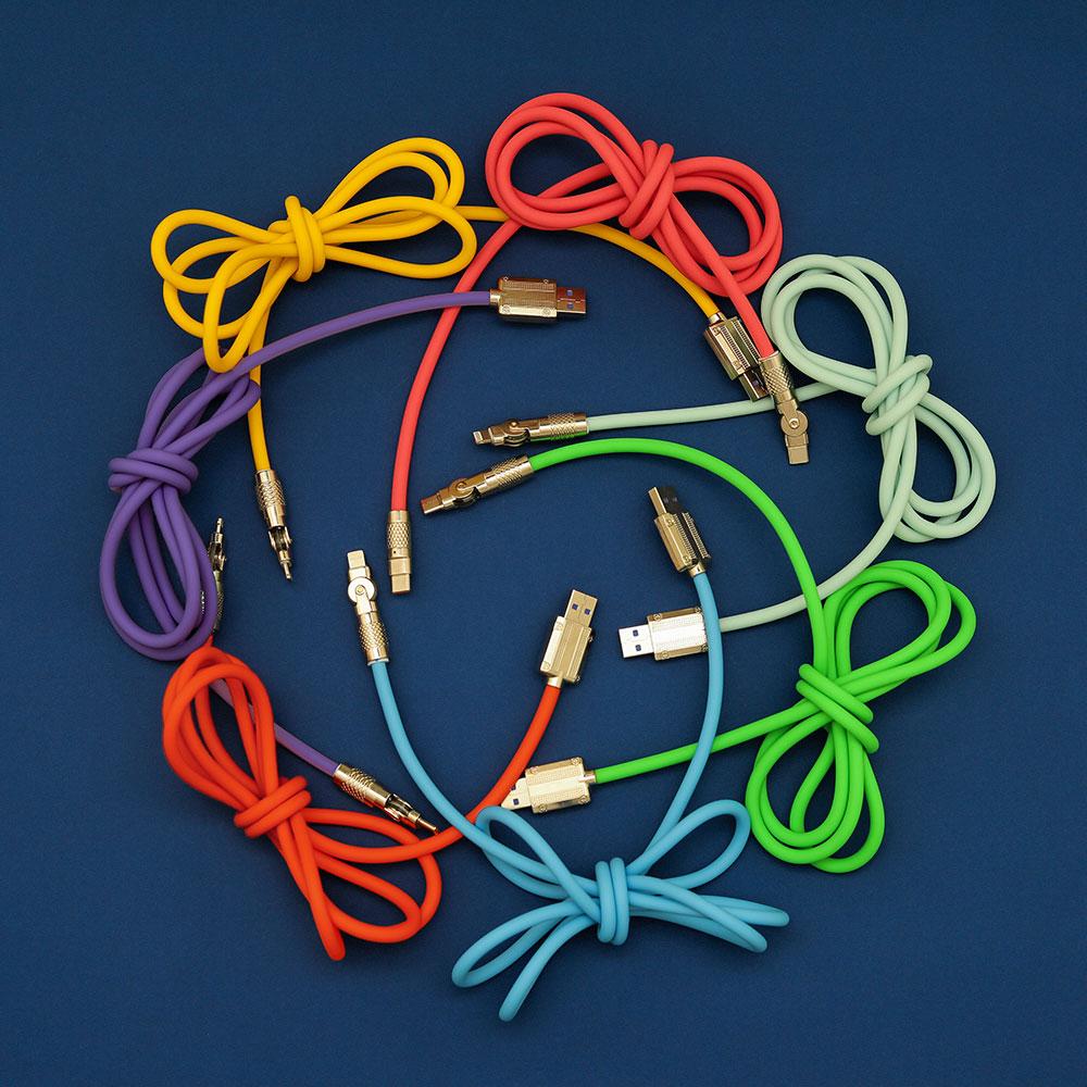 180° Fast Charging Cable (7color)