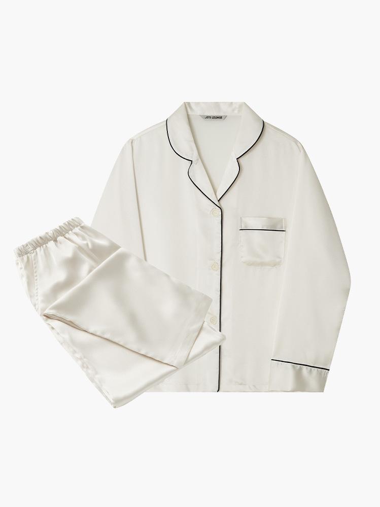 [5/28 PRE-ORDER]_(w) Classic Ivory Pajama Set