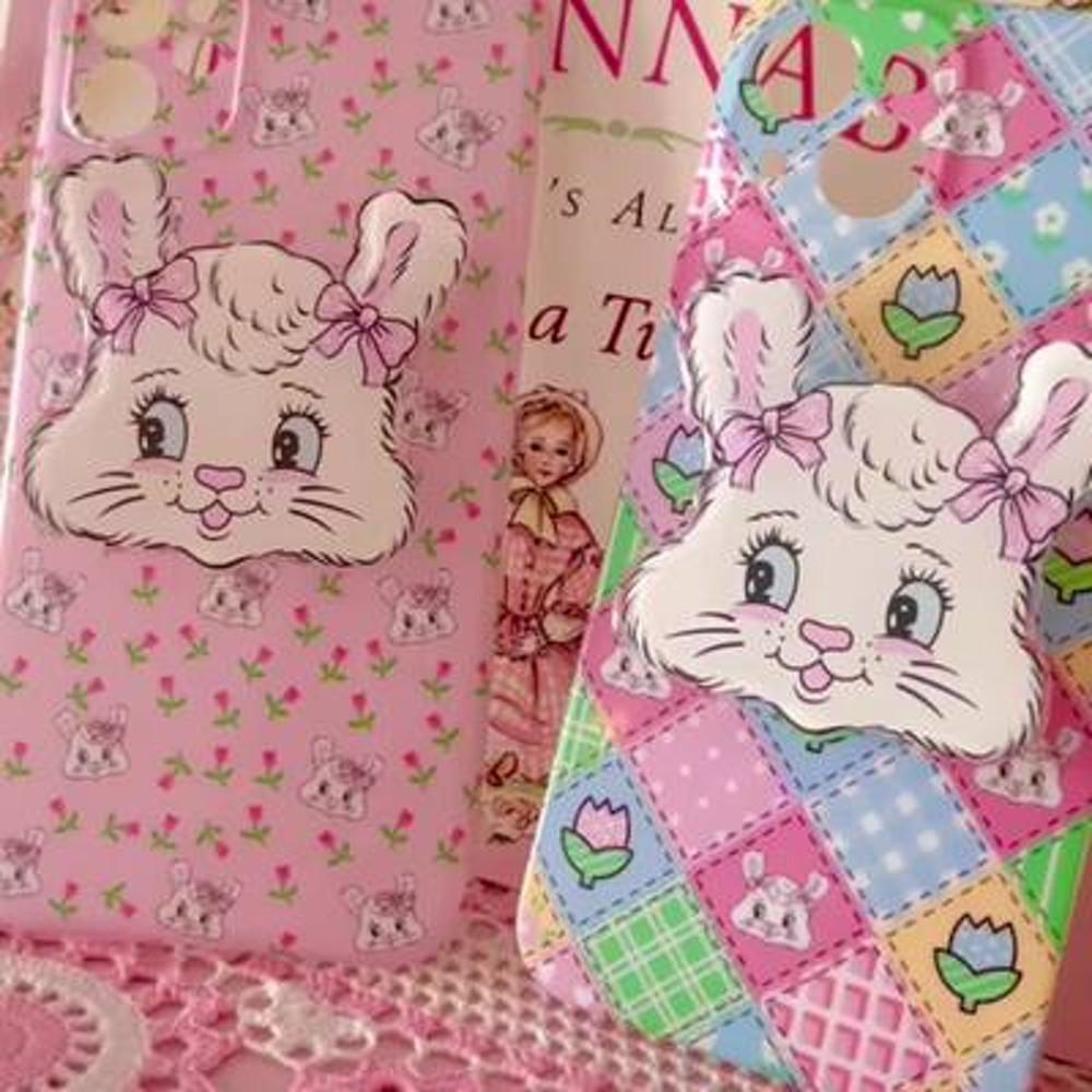 아이폰 14 래빗 그립톡 케이스 스마트톡 pro max 전기종 휴대폰 귀여운 감성 90s