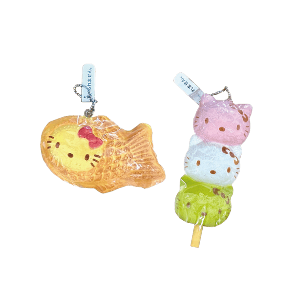 헬로키티 말랑 간식 키링 스트랩