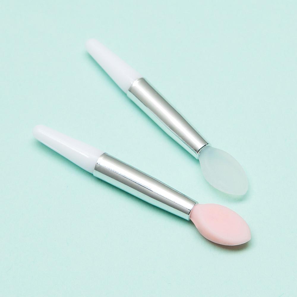 엔리안 말랑말랑 실리콘 파우더스틱 팁브러쉬 파우더네일 파우더아트 핑크(1개입)