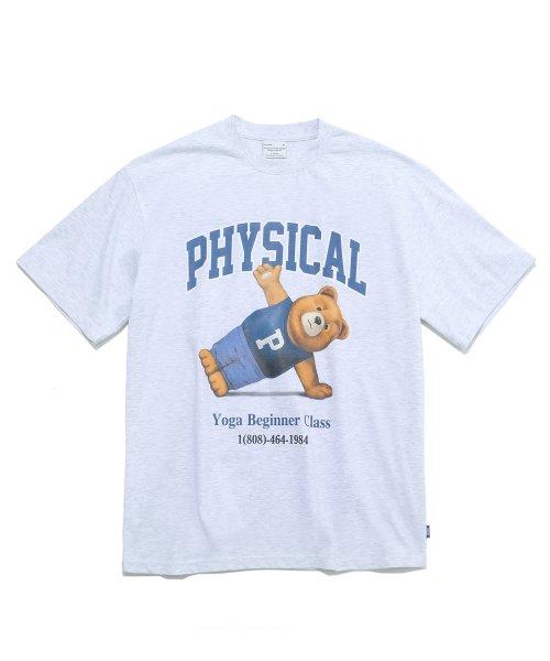 PHYPS® YOGA BEGINNER CLASS SS LIGHT GRAY