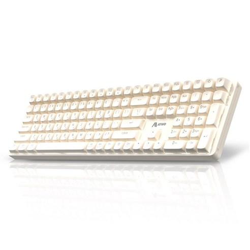 에이투 풀윤활스위치 LED모드 가스켓 매크로 맥 호환 사무용 기계식 키보드 - 컴퓨터주변기기 | 쿠팡