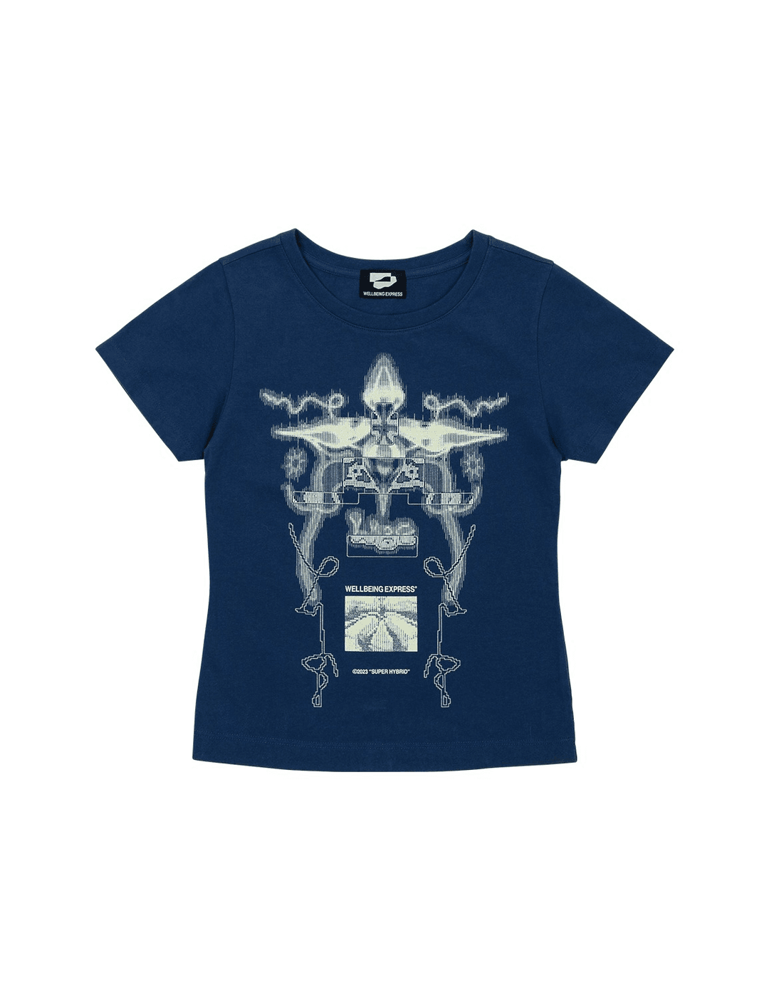 Digital Tattoo Tee Renewal Navy