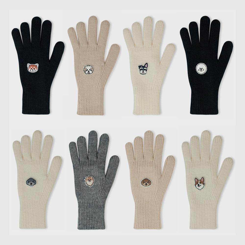 핑거홀 손가락 터치 와펜 장갑 8종