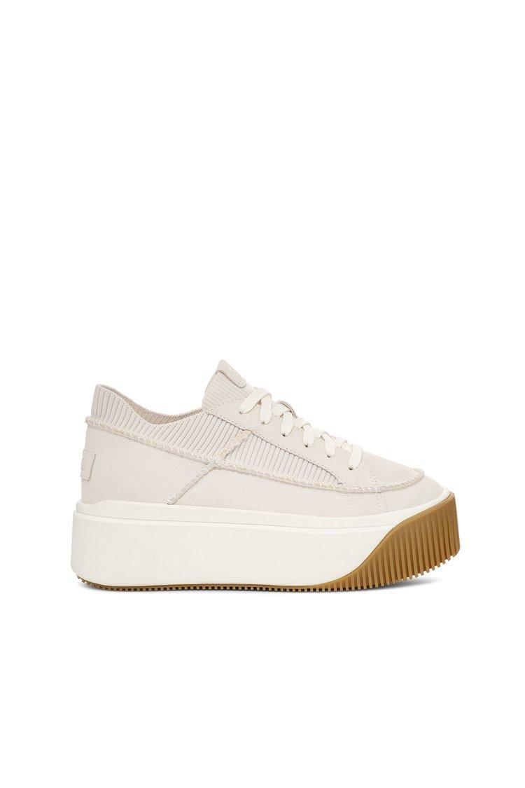 [for women] 스웨이드 로고 엠보싱 스니커즈 (이지 더즈잇 레이스)