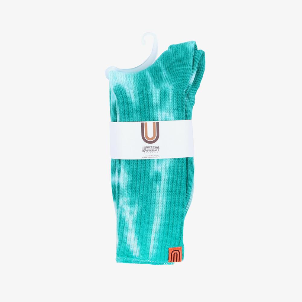 유니버셜 오버롤 타이다이 코튼 삭스 그린