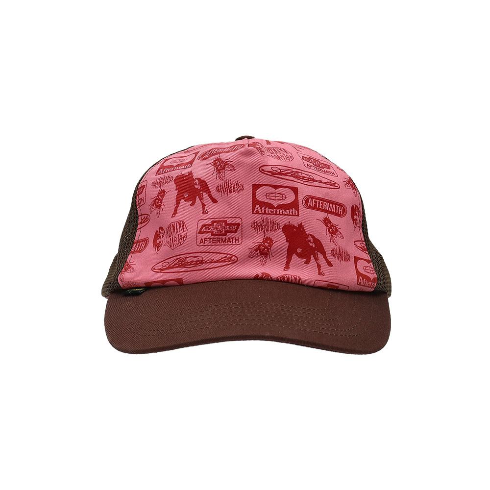 [AFTERMATH] Full Print Mesh Ball Cap (Brown)