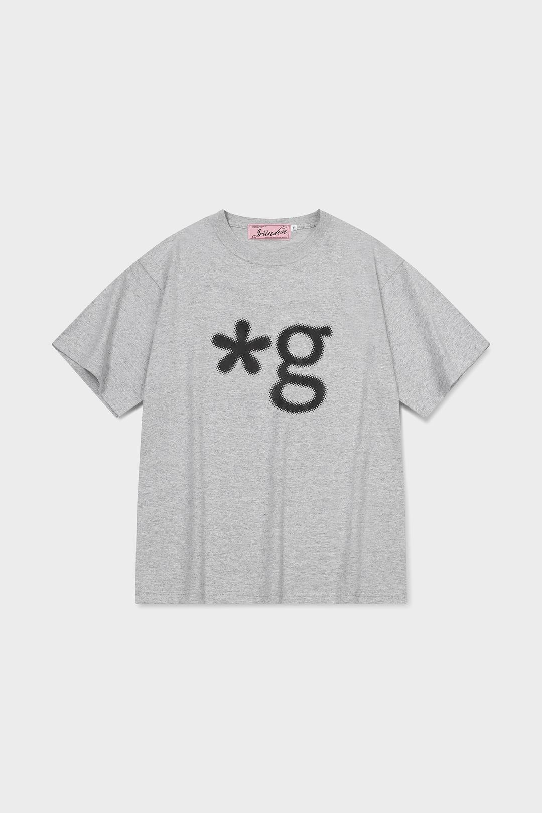 DOT LOGO T-SHIRT (MELANGE GRAY)