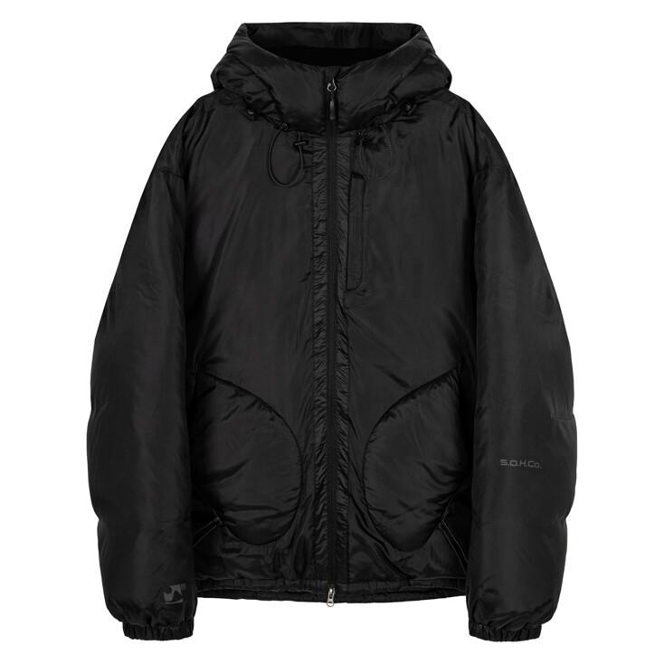 Teru Teru Bouzu Puffer Jacket _11UWD101 BLACK