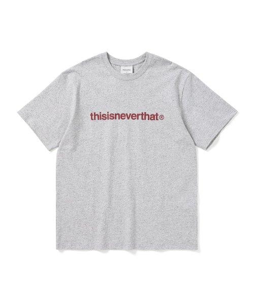T-Logo Tee Heather Grey