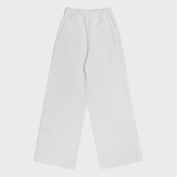 i:e Fluid Fleece Pants 01 / Off White