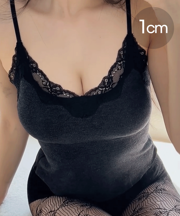 [피치기모/프리컷] 슬림윈터 레이스 브라탑