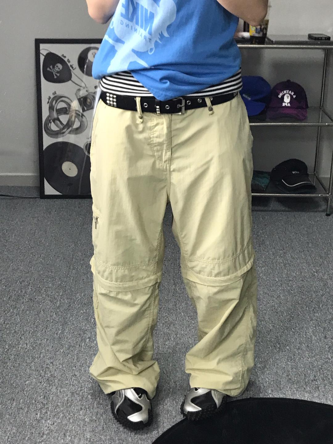 Rossignol Beige Nylon Trousers