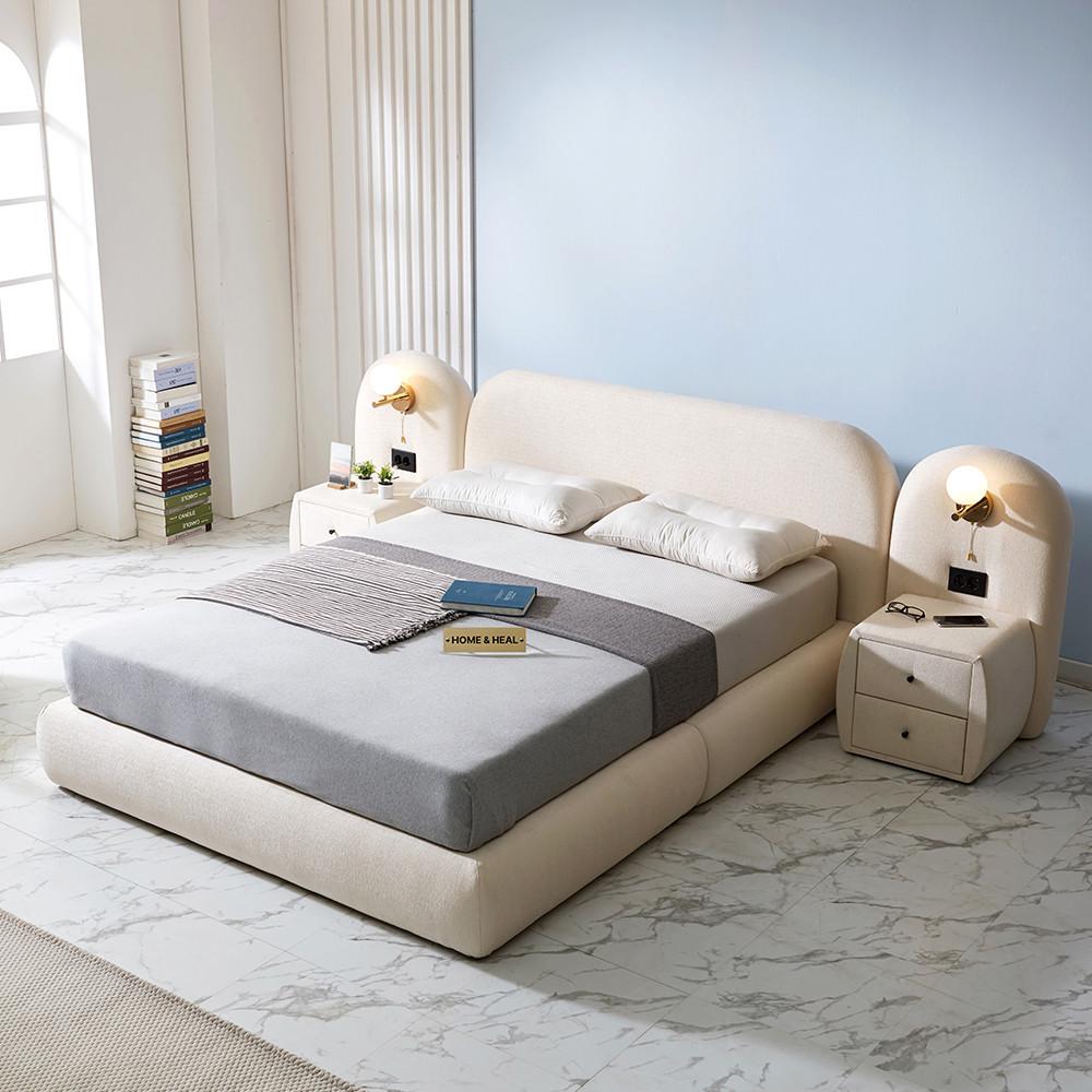 홈앤힐 르망 호텔 라지킹 침대프레임 이스턴킹