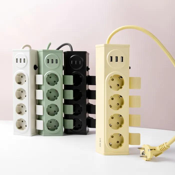 라이프썸 이지클릭 USB 멀티탭 4구 3포트 3M (LFS-HA57) 4종 택1