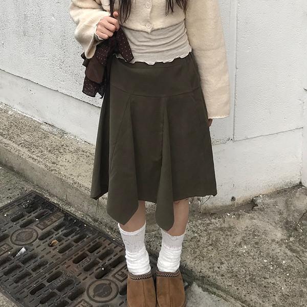 테루 미디 스커트 ( teru midi skirt )