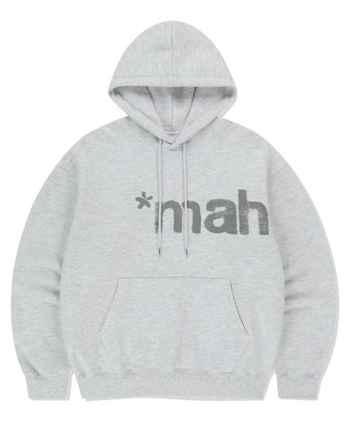 mah SPRAY HOODIE LIGHT GREY(MG2FSMM407A)