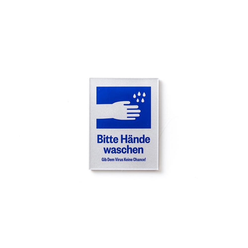 [C.D.W][캔디디자인앤웍스] MAGNET PLATE “PLEASE WASH YOUR HANDS”