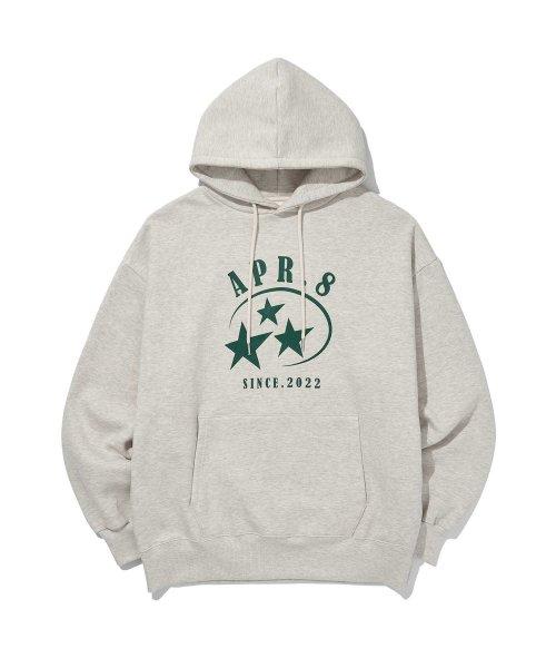 APR8 STAR LOGO HOODIE [6Color]