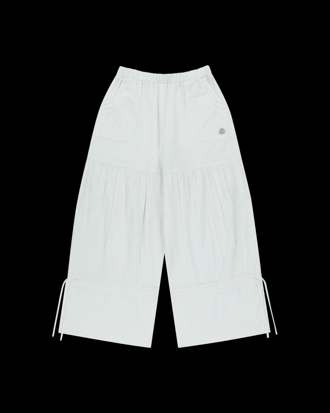COYSEIO SHIRRING ROUGH PANTS