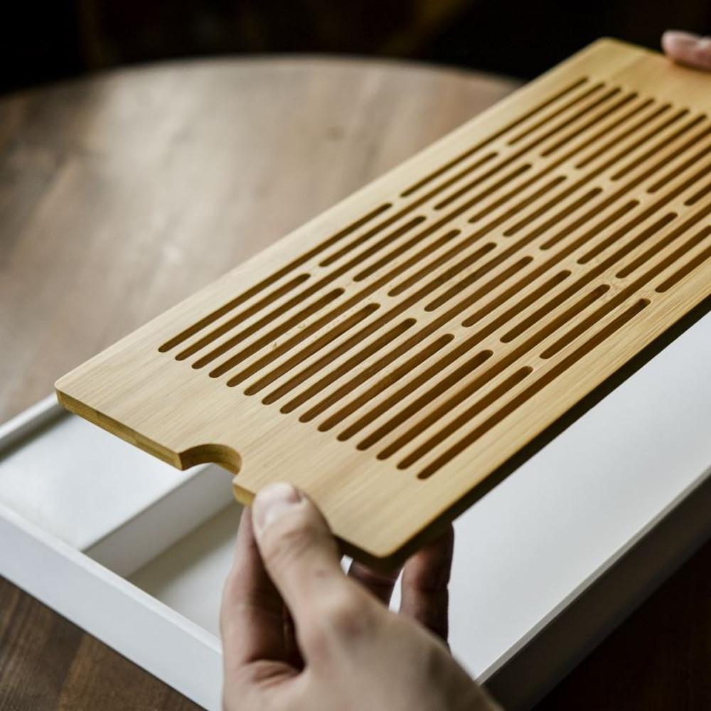 [차판] 부부티하우스 고밀도 우드 차반 차트레이 퇴수기