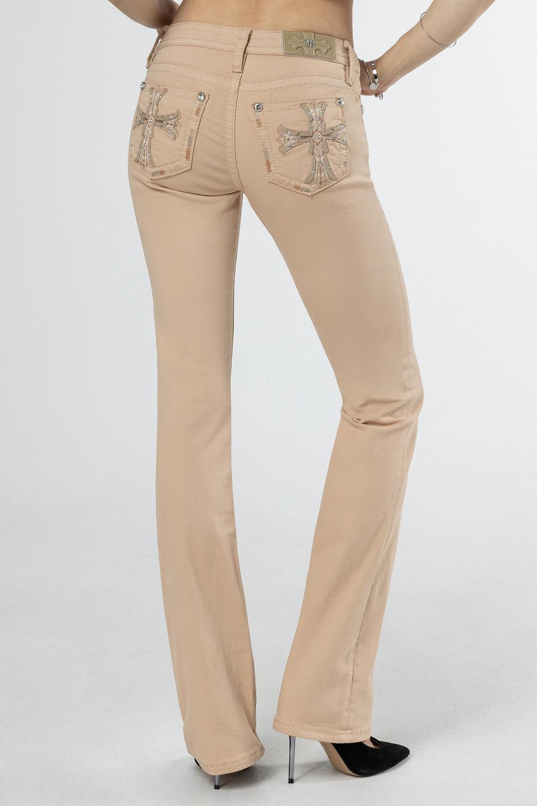 Subtle Cross Bootcut Jeans