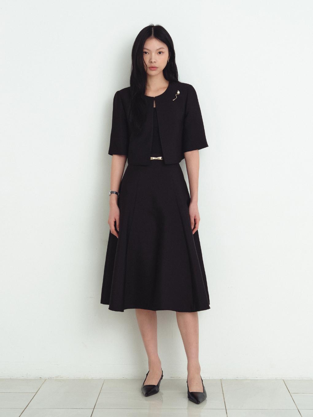 [ONLINE EXCLUSIVE] 벨티드 A라인 스커트_J262MSD953