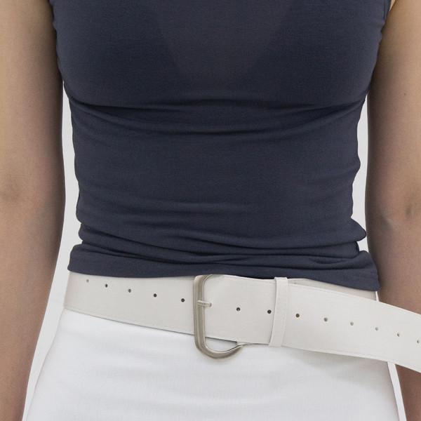 Wide Big Belt (White)