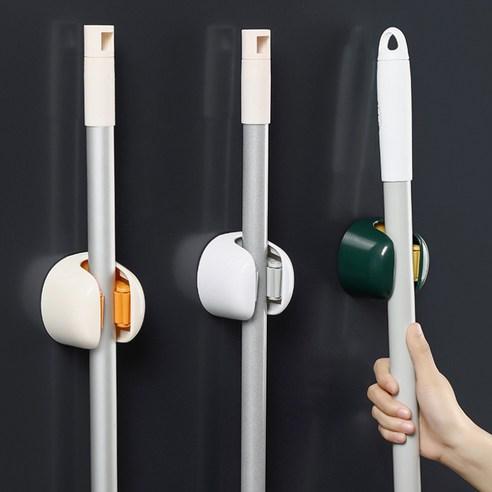 레디박스 무타공 청소도구 걸이 홀더 - 옷걸이/벽걸이 | 쿠팡