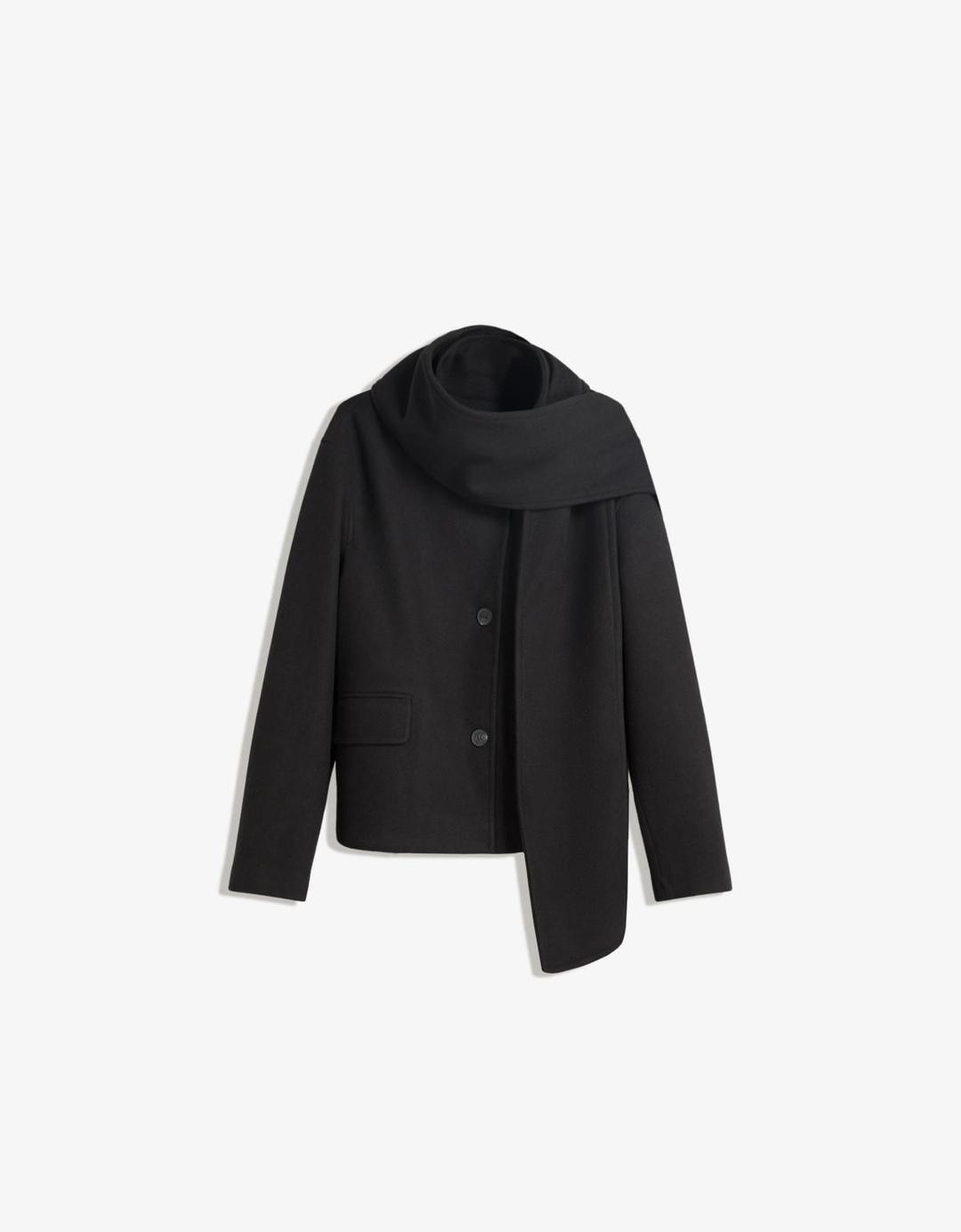 스페인샵 버쉬카 소프트 스카프 재킷 6627/741 BLACK
