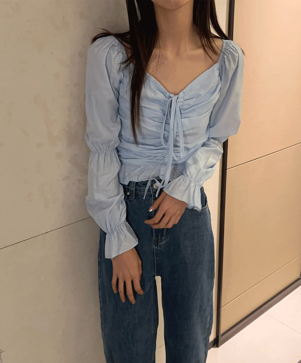 캐스퍼 블라우스 (2color)