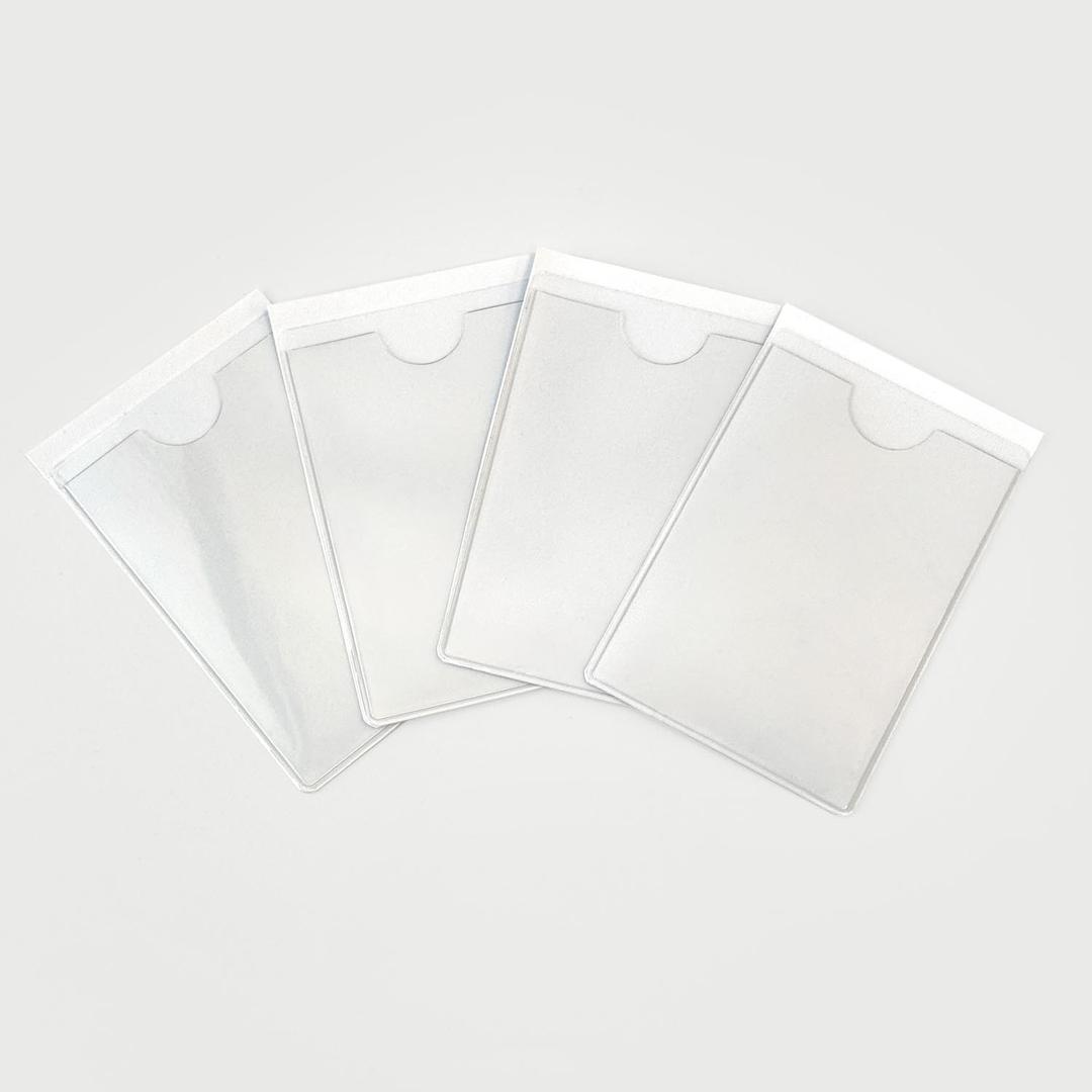 clear pocket sticker